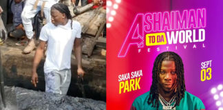 Stonebwoy Enters The Gutters As He Organizes Massive Clean-up Exercise Ahead Of His Ashiaman To The World Festival – Watch Video