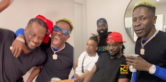 VIDEO: Shatta Wale Hangs Out With Nigeria’s Rudeboy Of Psquare Fame Ahead Of His Nigeria Media Tour