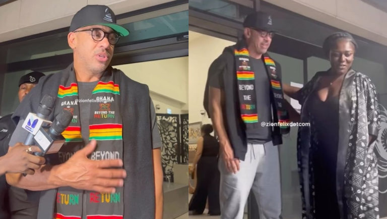 The CEO Of Grammy Awards,  Harvey Mason Jr. Arrives In Ghana For GUBA Awards (+Videos)