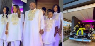 Dr. Hassan Ayariga Flaunts Expensive Vintage Car At His Star-studded 50th Birthday Party – Watch Videos