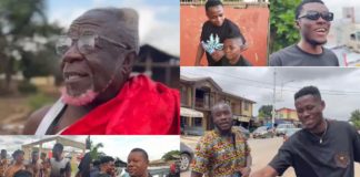 Dr Likee, Yaw Dabo, Kyekyeku, Louisa Adinkra, More Stars Mourn With Oboy Siki At His Mother’s Funeral (+Video)