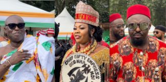 Empress Gifty Installed Chief By Igbo Community (+Video)