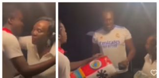 Yaw Tog Presents Kente To Stormzy And His Mum (Video)