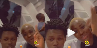 Lovely Video Of Strongman Chilling With Fella Makafui Hits Online