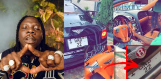 Stonebwoy Buys A Brand-New Bentley Flying Spur And Flaunts It On Social Media – Watch Video