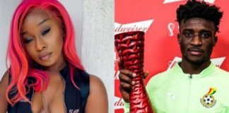 Is he single? – Efia Odo enquires about Kudus’ dating status Efia Odo and Kudus