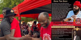 Dr. Likee And Other Kumawood Stars Storm The Final Funeral Rites Of Baba Spirit – Watch Video