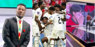 Asamoah Gyan’s Emotional Reaction On Super Sports Before The End Of Ghana And South Korea Match Surfaces Online – Watch Video