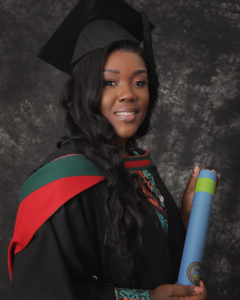 Stonebwoy’s Wife, Dr Louisa Graduates With Masters In Public Health From GIMPA (+Photos)