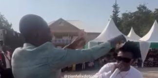 Lilwin Blows Cash On Strongman As He Performs At His School’s Speech And Prize-Giving Day Ceremony (Video)