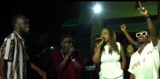 Joyce Blessing And Brother Sammy Get Netizens Talking As They Join Akwaboah To Sing His Hit Single, ‘Obia’ – Watch Video
