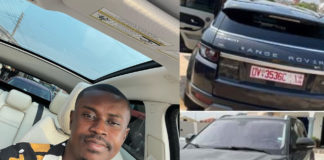 Ghanaian Vlogger, Entamoty Buys Brand New Range Rover Worth over Ghc740k And Flaunts It Online