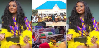 Jackie Appiah Builds Ultra-modern Toilet Facility For People Of Her Hometown As She Celebrates Her 39th Birthday – Watch Videos