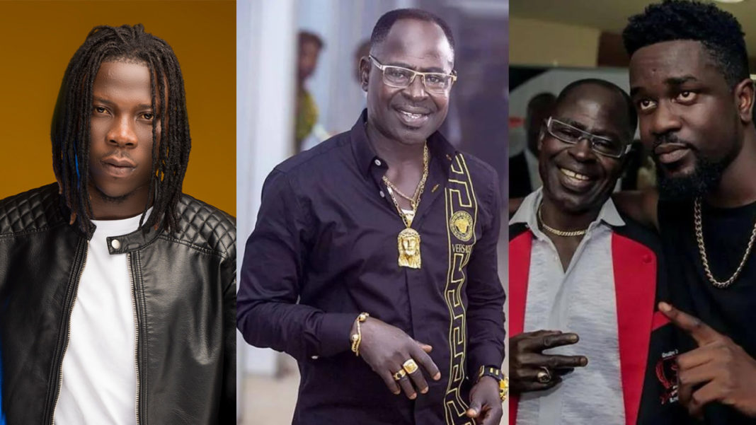 Amakye Dede lists his current favourite Ghanaian musicians; Stonebwoy, Sarkodie and Kofi Kinaata leads the race