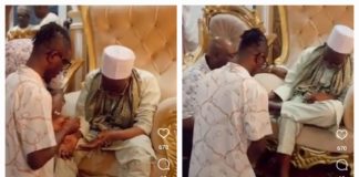 Frank Naro Donates To Chief Imam; Asks For Prayers (Video)