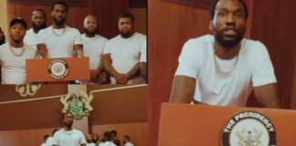 Ghanaians React In Shock As Meek Mill’s Video Allegedly Shot At The Jubilee House Surfaces Online