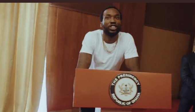 I never meant to disrespect Ghanaians - Meek Mill on video shoot at Jubilee  House - MyJoyOnline