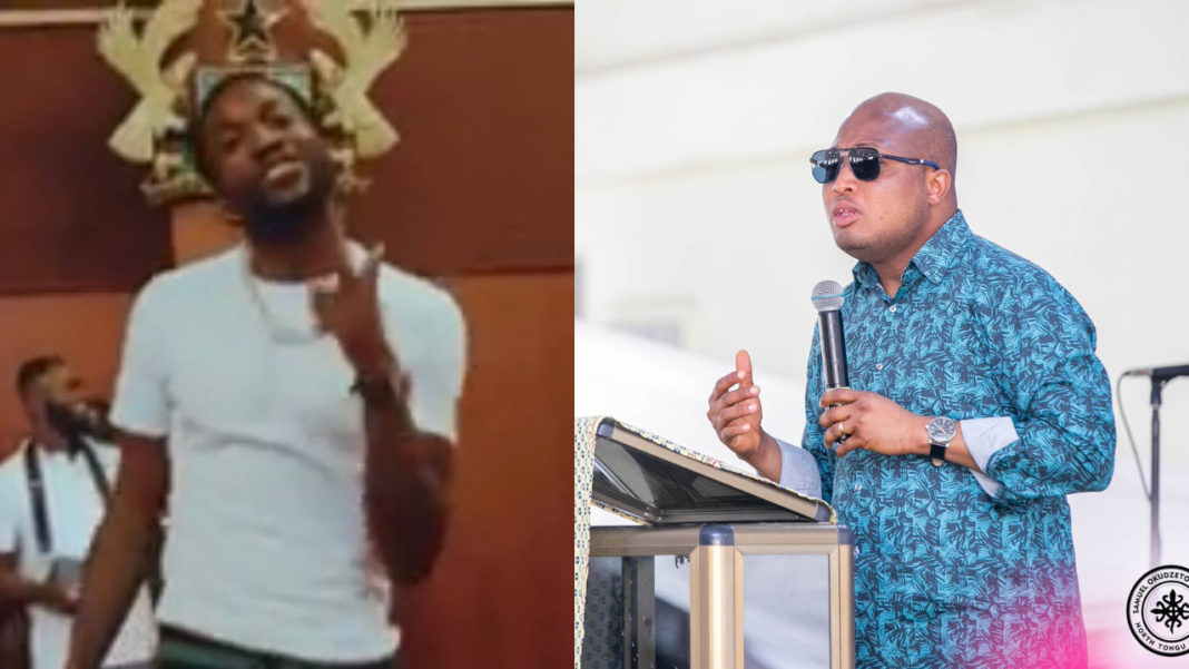 They must all be fired - Angry Okudzeto Ablakwa fumes at the workers at the Jubilee House who allowed Meek Mill to shoot a video using the president's podium