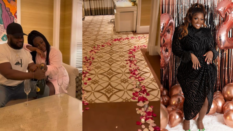 Tracey Boakye celebrates her 32nd birthday in style; Drops massive chilling videos and photos inside a 5 star luxury hotel in Germany