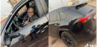 Rapper, Jay Bhad happily shows off his newly acquired Toyota Rav4 in a new video