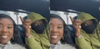 Stonebwoy shares a lovely video chilling with his wife in the streets of Jamaica