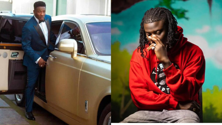 Grateful Stonebwoy exclusively reveals how Asamoah Gyan took the entire cost of his surgery 7 years ago