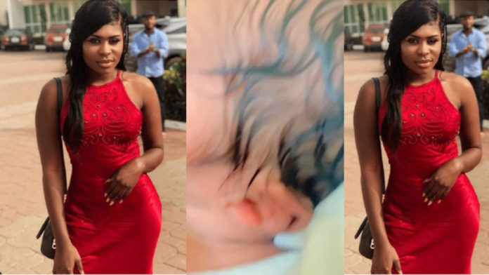 Yaa Jackson delivers; Shares first video of her handsome son on the internet