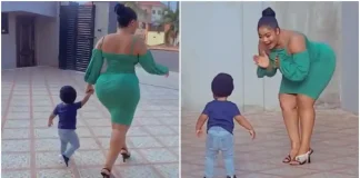 “God Bless America” – Kisa Gbekle Says As She Recounts How Her Baby Was Saved From Dying During Childbirth