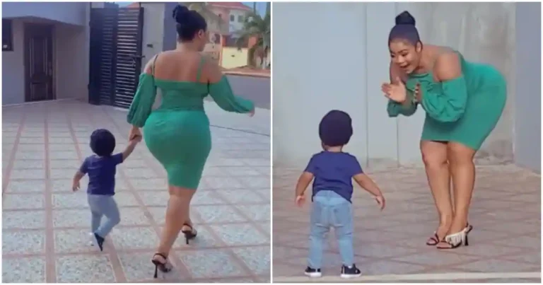 “God Bless America” – Kisa Gbekle Says As She Recounts How Her Baby Was Saved From Dying During Childbirth