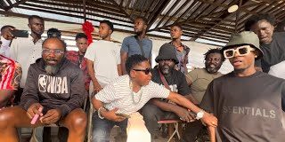 VIDEO: Watch how Big Akwes slapped Frank Naro on Val’s day