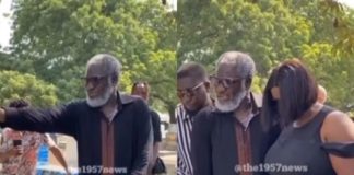 VIDEO: Don’t spare your k!llers – Ebony’s father tells her on her grave with tears in his eyes as he performs incantations