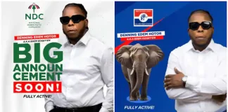 Edem ‘F00ls’ Ghanaians With Political Flyers Suggesting He Wanted To Contest For Either NDC Or NPP; Discloses Why He Did So