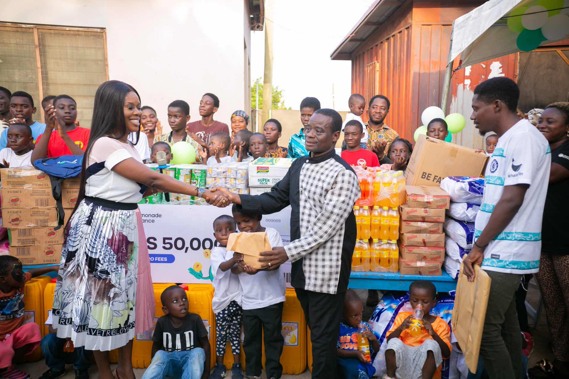 Lemonade Finance Puts Smiles On Faces At The Nyamedua Orphanage
