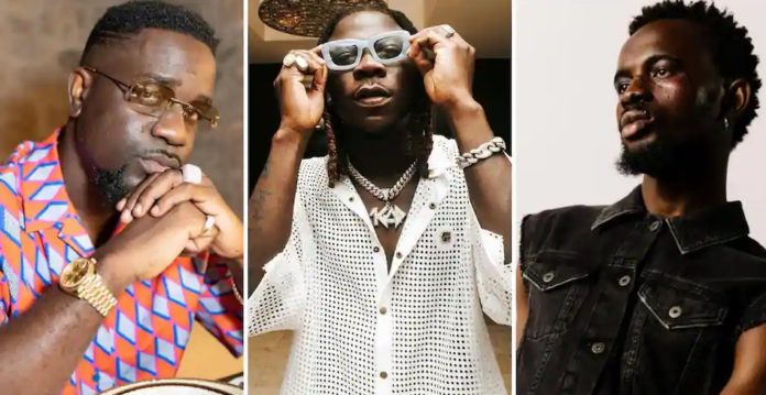Sarkodie, Stonebwoy, Black Sherif