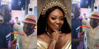 VIDEO: Moment Jackie Appiah’s son reunited with his father after so many years Jackie Appiah