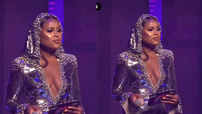 Ghanaians slam Berla Mundi for showing her cleavage at the just-ended VGMAs