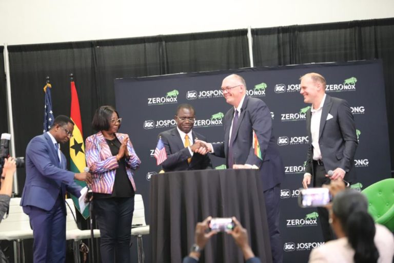 Jospong Group Of Companies Enters Historic Partnership With ZeroNox Incoperation