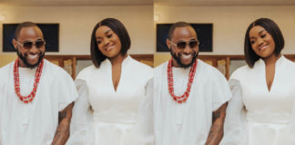 Photos from Davido and Chioma’s secret wedding drops