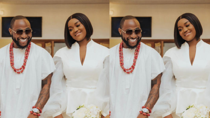 Photos from Davido and Chioma's secret wedding finally surface online (4)
