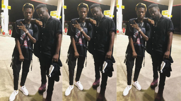 Strongman finally breaks silence on reports of pounding for Sarkodie