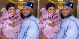 Shock As Tracey Boakye And Frank Finally Reveal The English Name Of Their Child At Their Plush Christening Ceremony