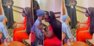 Akuapem Poloo Goes On Her Knees To Apologize To Nana Ama Mcbrown In Public – Watch Video