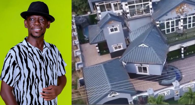 The Niagara Blue paint used on my house cost Gh1,700 a bucket – Agya Koo reveals