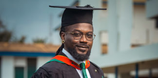 Samini Gets Surprised At Home After GIMPA Graduation (Video)