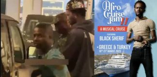 ‘Your Cruise Ship’ releases statement on Black Sherif’s arrest