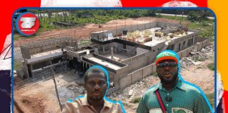 Nhyiraba Kojo Tours His Million Dollar Project In Cape Coast With ZionFelix (Video)