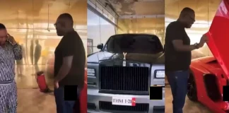 Taabea Herbal Company CEO flaunts his luxury cars (Video)