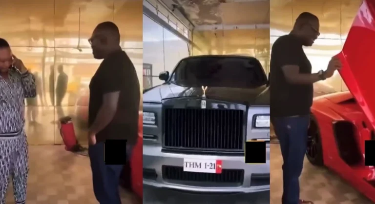 Taabea Herbal Company CEO flaunts his luxury cars (Video)