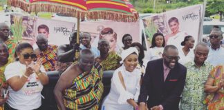 VIDEOS: Mcbrown Arrives To Heroic Welcome At Bekwai As She Celebrates Her 46th Birthday With Patients At The Municipal Hospital