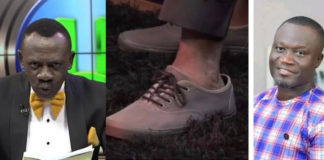 VIDEO: ‘Wei Y3 Canfas Shoe’ – Akrobeto Mocks Ola Michael For Wearing ‘Bad’ Shoes On UTV’s United Showbiz